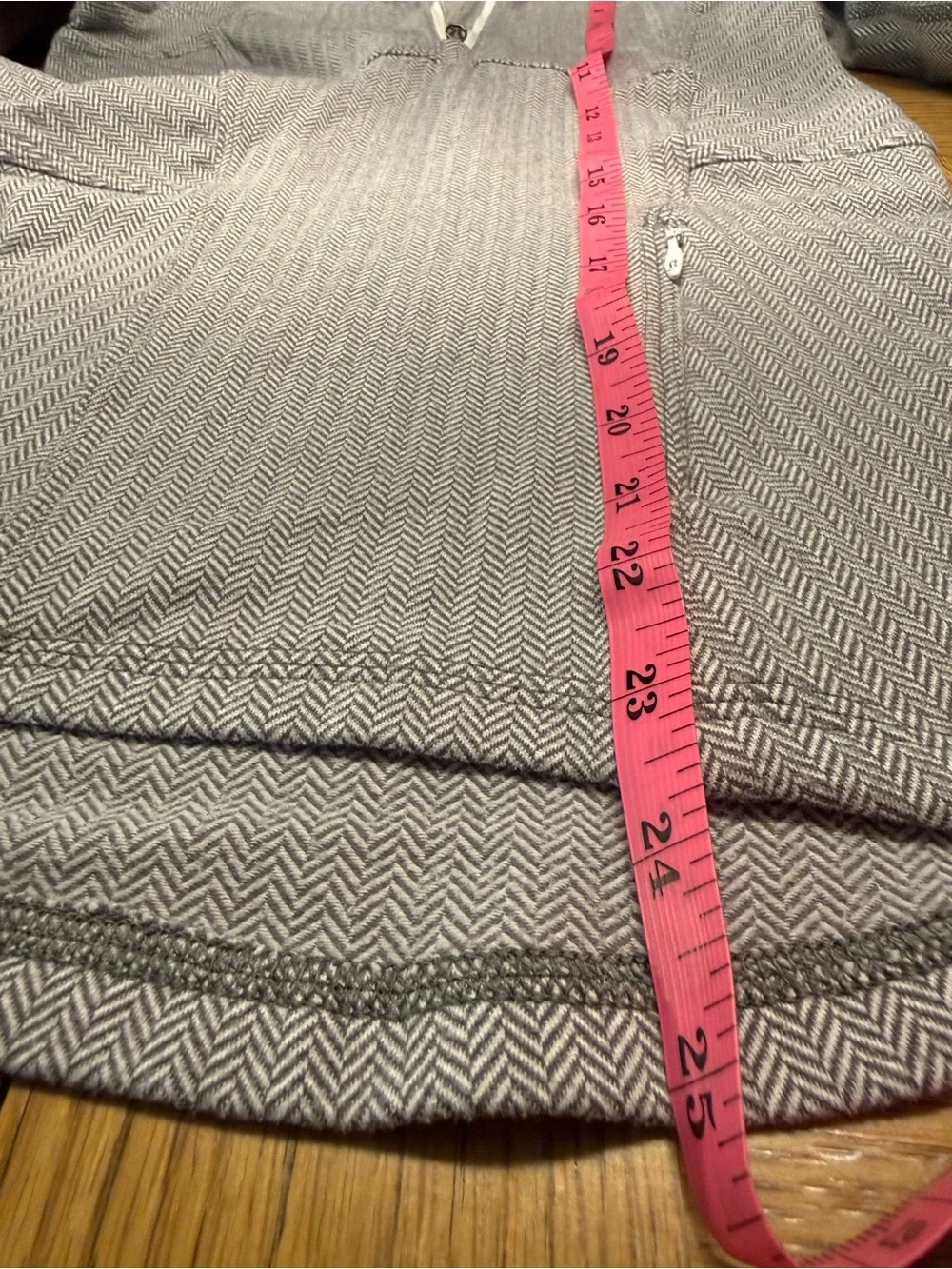 lululemon athletica Light Gray Half-Zip Pullover